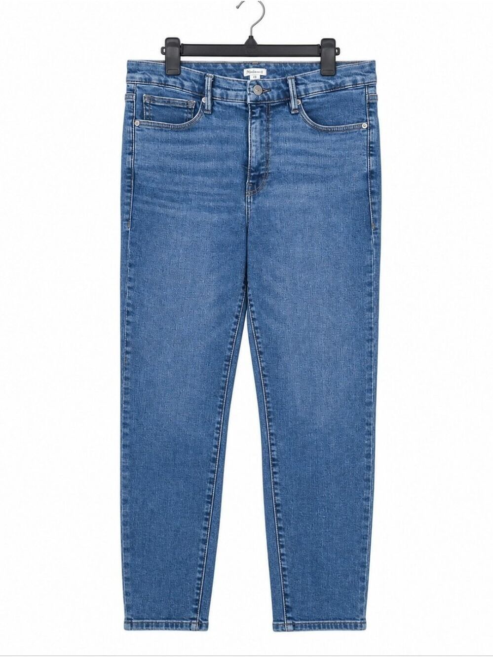 Good American Classic High Rise Women Blue Jeans Skinny Size 16
